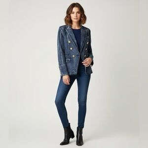 Denim Blazer (stretchy)